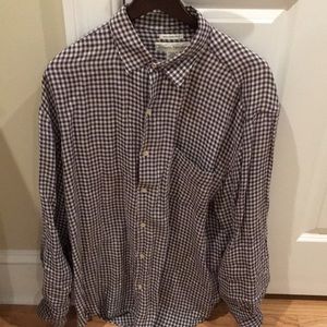 Men’s long sleeve Irish linen shirt